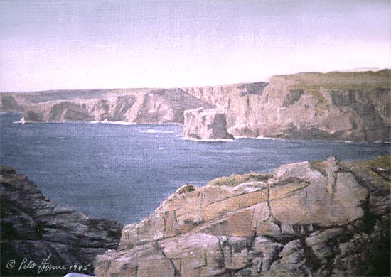 Coastline near Porthcothan, Cornwall